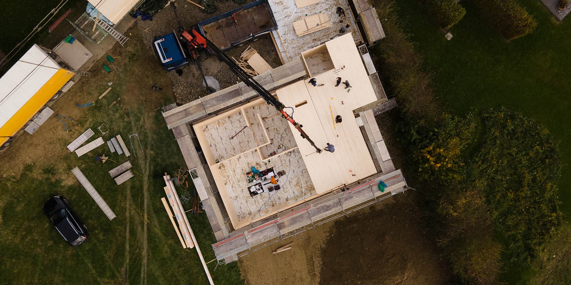 Baulösungen - WoodInnovation - Holzbau mit CLT/BSP