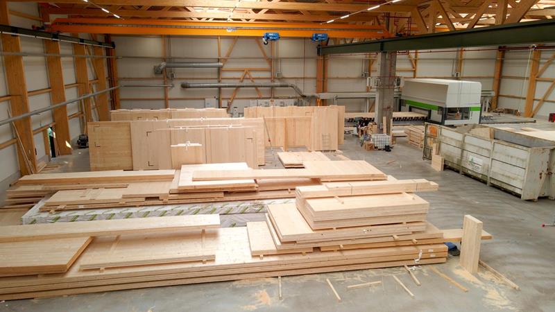 Le processus - Construction massive en bois