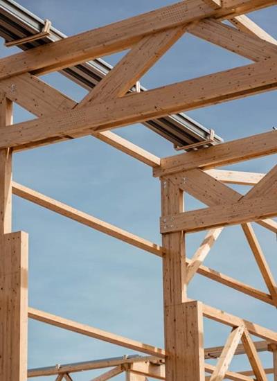 Holz-Gewerbebauten - Baulösungen