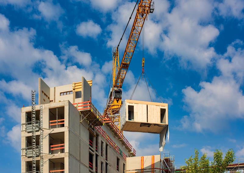 Anwendungen für den Holzmodulbau