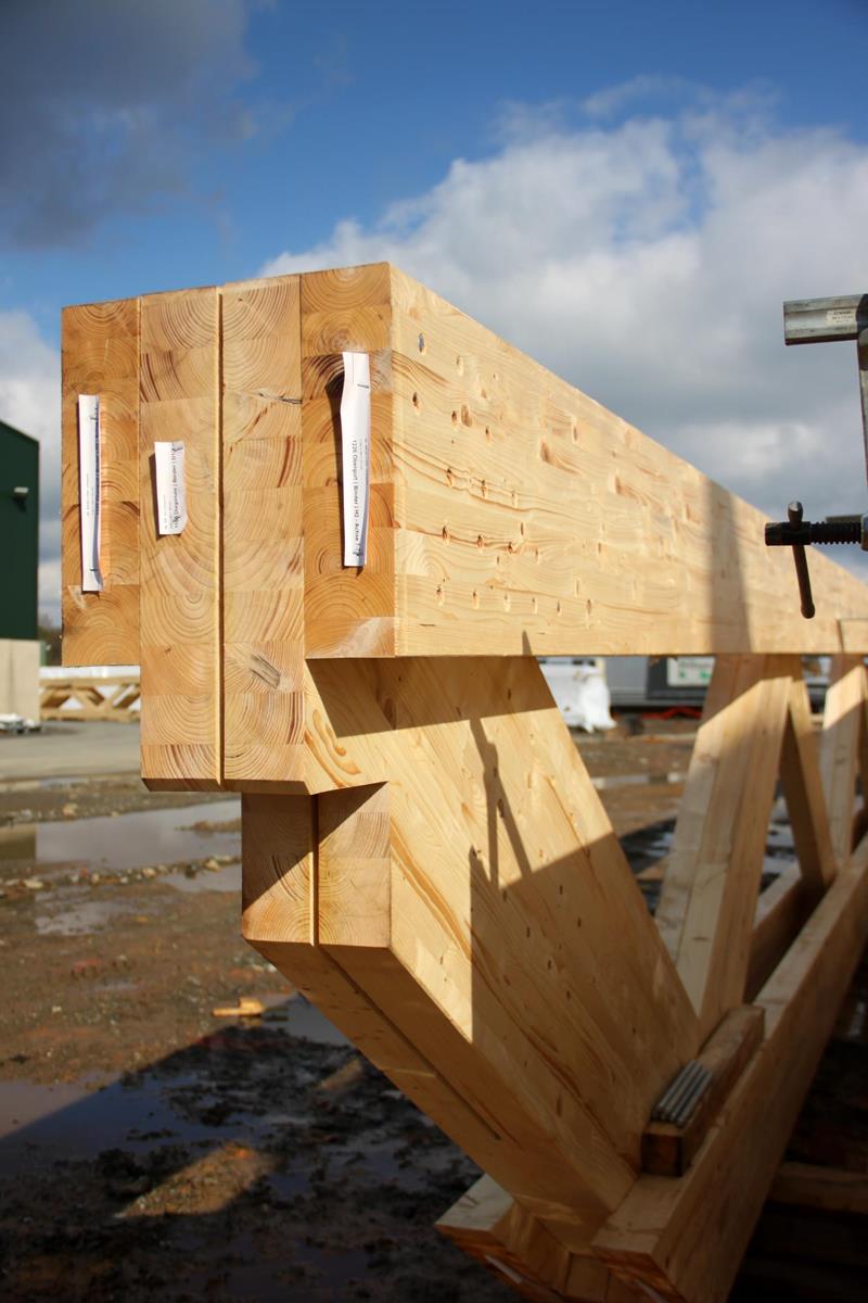Bautechnik & Expertise - Leistungen - WoodInnovation - Holzbau mit CLT/BSP
