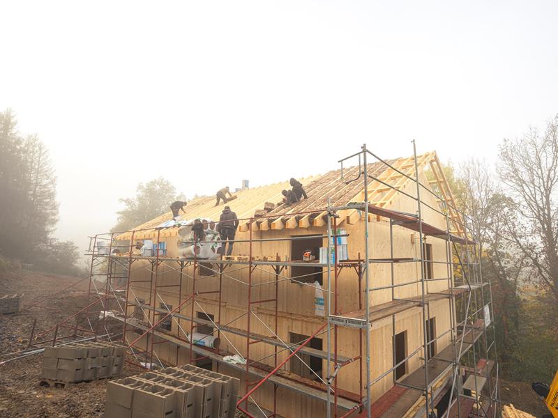 Maison en bois massif à Steffeshausen (B)