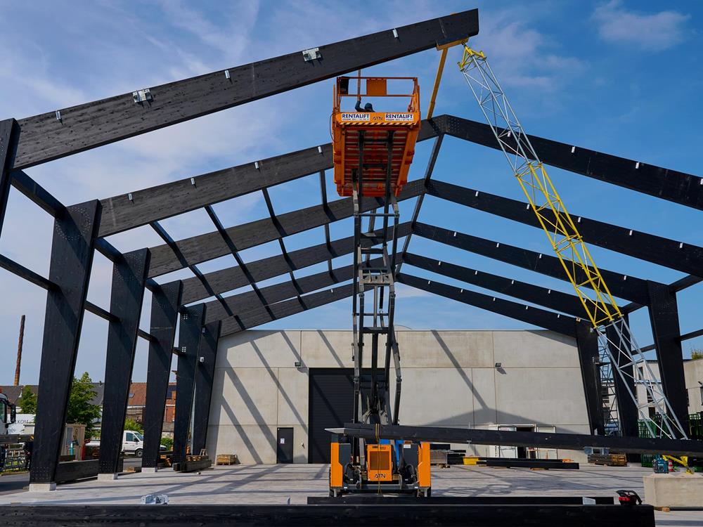 Extension pour Decleir Houtconstructies, Kortemark (B)