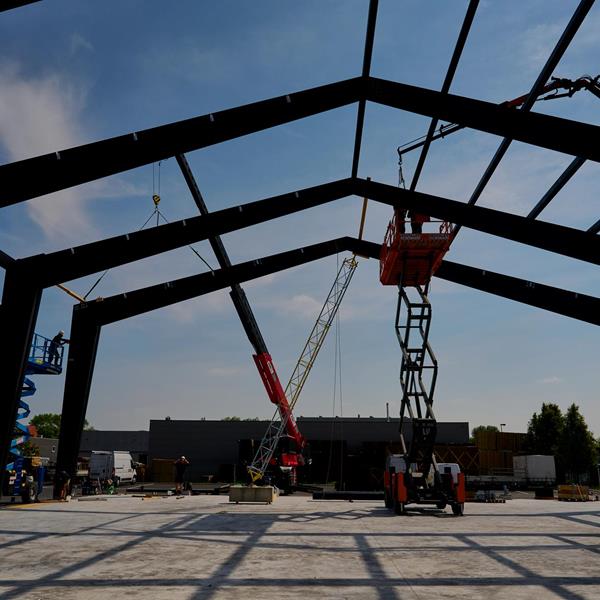 Extension pour Decleir Houtconstructies, Kortemark (B)