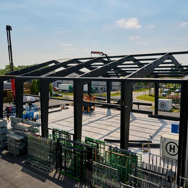 Extension pour Decleir Houtconstructies, Kortemark (B)